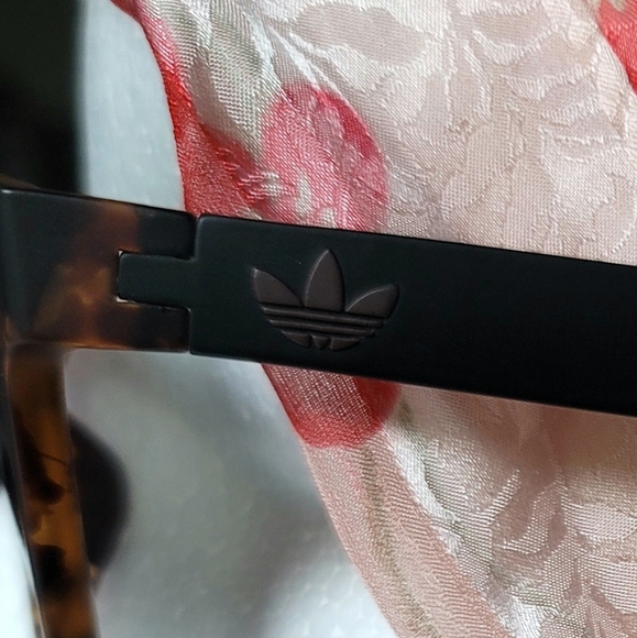 NWT Adidas Women's Square Tortoiseshell Frame and Green Lenses Sunglasses - Picture 8 of 11